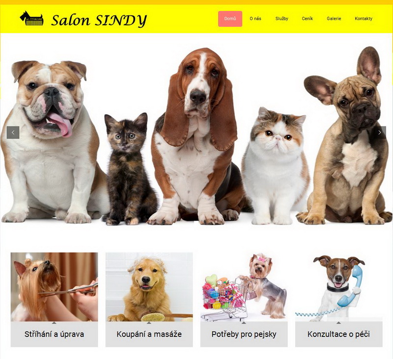 Salon Sindy - stříhání a úprava strsti psů v Chebu - DriveSpace.cz