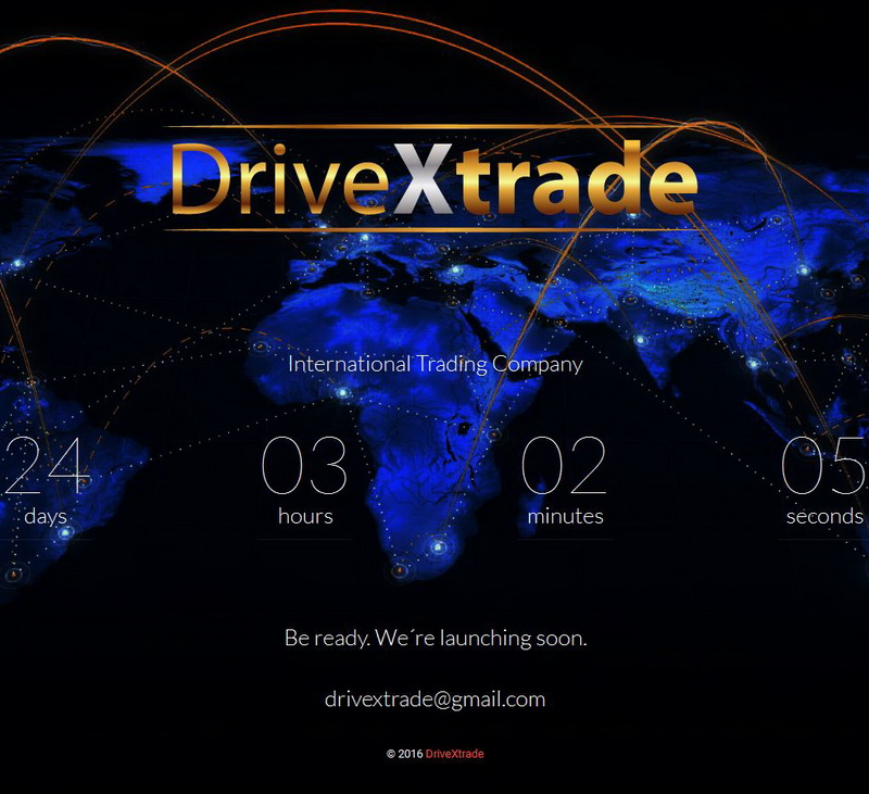 Mezinárodní obchodní společnost DriveXtrade - DriveSpace.cz