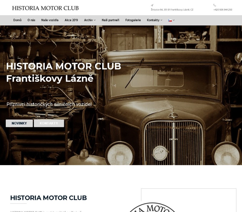 Historia Motor Club - Příznivci historických vozidel - DriveSpace.cz