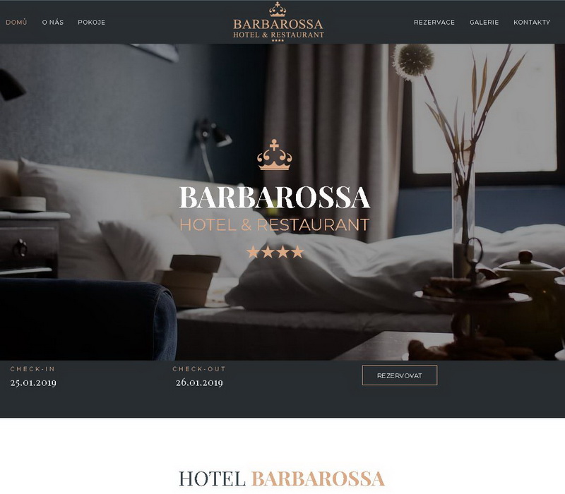 Hotel Barbarossa - Rodinný hotel, restaurace a ubytování online rezervací Cheb - DriveSpace.cz