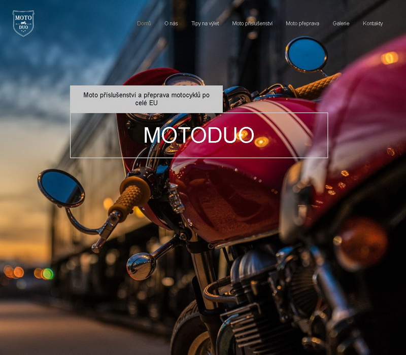 Moto duo Cheb - Moto příslušenství a přeprava motocyklů - DriveSpace.cz