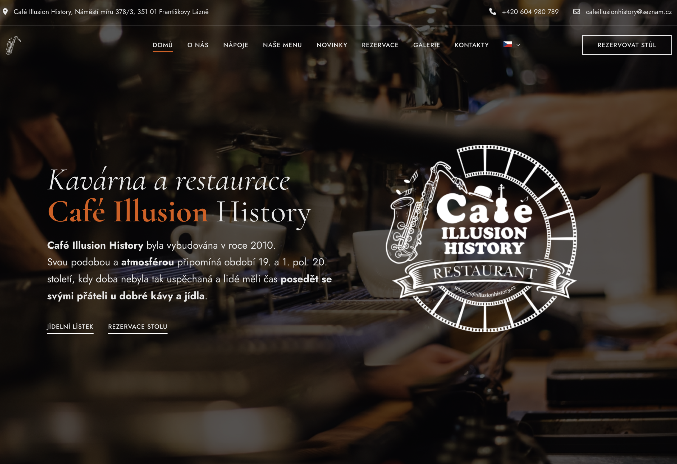 Cafe Illusion History