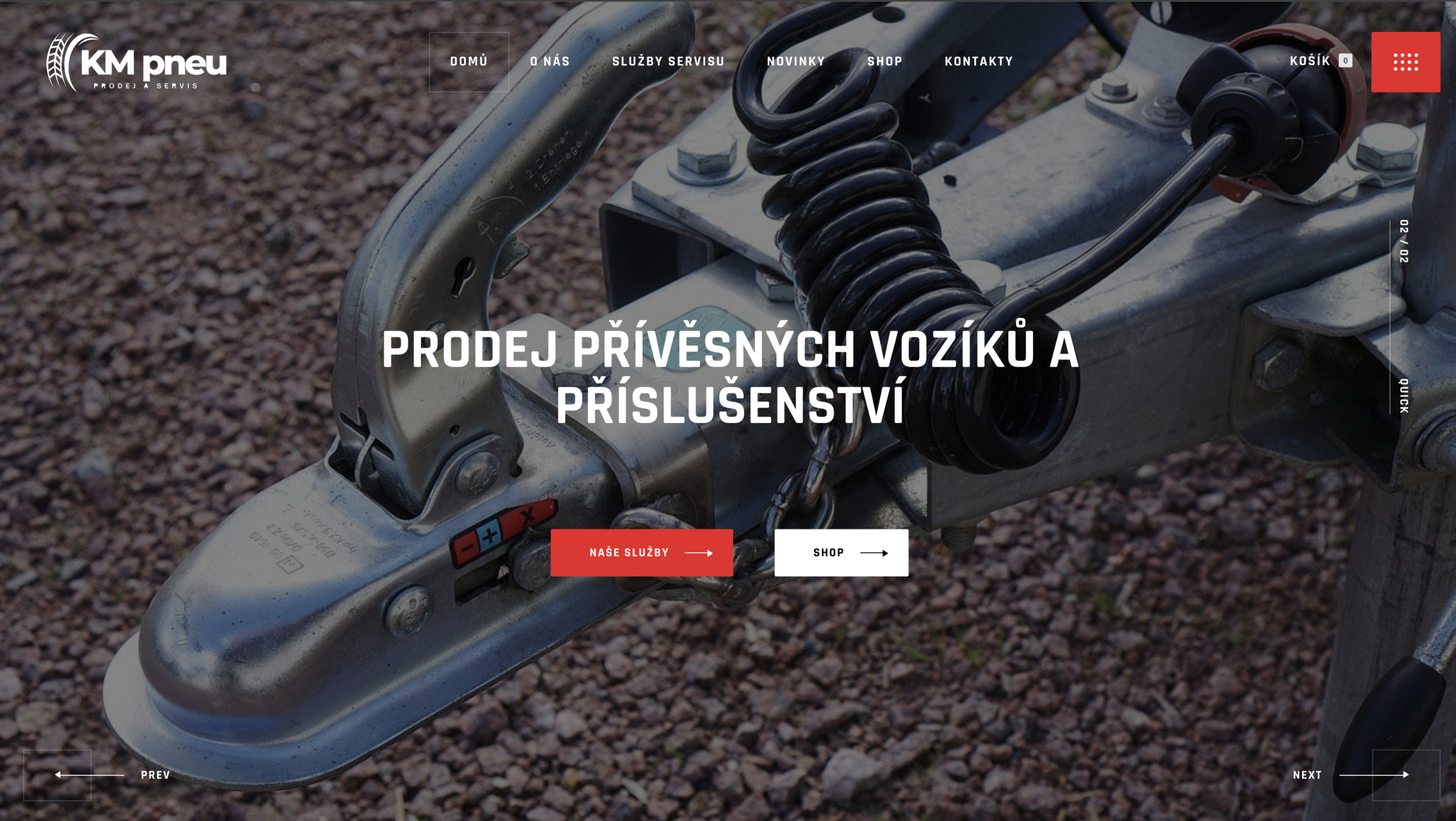 KM pneu